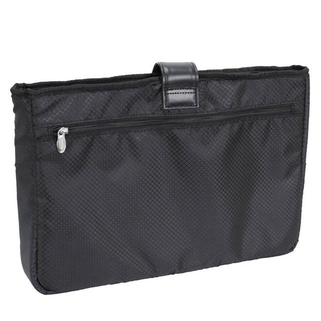 Skórzana torba podróżna na laptopa 17" z odpinanym wózkiem Mcklein Roosevelt 84555